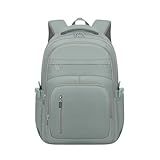 KBTYE Cute School Backpack for Women Men Casual Travel Laptop Backpack Aesthetic Lightweight College Bookbags for Kids(Green)