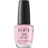 OPI Nail Envy Strengthener Pink to Envy | Sheer Soft Pink Crème Strengthening Nail Polish Treatment | Strengthen Weak & Thin Nails