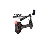 HopCycle Electric Scooters - Electric Scooter for Adults, 500W Motor, 18 MPH Top Speed, 21 Miles Range, App Control, Dual Braking System, 8.5" Tires, Commuter Scooter for City Travel