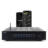 Dayton Audio DAX88 8-Source 8-Zone Bridgeable Distributed Audio Matrix Amplifier with Integrated Wi-fi and Mobile App - 75 WPC at 8 Ohms, 260 WPC at 8 Ohms Bridged - 5 Year Warranty
