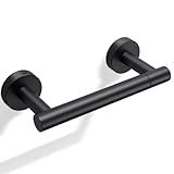 Day Moon™ Matte Black Toilet Paper Holder - Wall Mount Modern Roll Holder for Bathroom