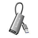 BlueRigger USB 3.0 to Ethernet Adapter (1000Mbps, Gigabit USB-A Ethernet Converter, RJ45 LAN Network Adapter) - Compatible with PC, Desktop, Laptop, Nintendo Switch Dock
