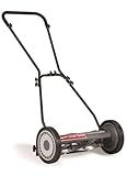 Great States 815-18 18-Inch 5-Blade Push Reel Lawn Mower, 18-Inch, 5-Blade, Grey