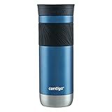 Contigo Byron Vacuum-Insulated Stainless Steel Travel Mug, 20oz - Leak-Proof Lid, BPA-Free, Blue Corn - Perfect Reusable Cup for Coffee or Water; hot and cold beverage holder