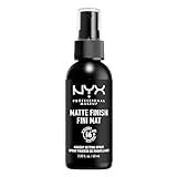 NYX PROFESSIONAL MAKEUP Makeup Setting Spray - Matte Finish, Long-Lasting Face Mist for up to 16HR Wear, Vegan Formula