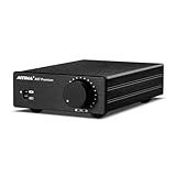 AIYIMA A07 Premium TPA3255 Power Amplifier 300Wx2 HiFi Class D Audio Amp Mini 2 Channel Stereo Amplifier for Passive Speaker Desktop Bookshelf Home Theater System with DC 32V Power Adapter