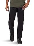 Rustler Men's Classic Relaxed Fit Jean, Black, 38W x 32L