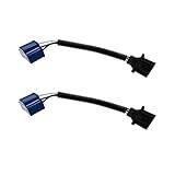 Suvnie 2PCS H13 Male to H4 Female Adapter, Headlight Conversion Cable Kit Replacement, Female Wiring Harness Adapters for Headlights or Fog Lights, Universal Car Accessories