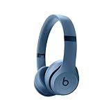 Beats Solo 4 - Wireless On-Ear Bluetooth Headphones, Up to 50-Hour Battery Life, Ultra-Lightweight Comfort, Powerful and Balanced Sound, Apple & Android Compatible - Slate Blue