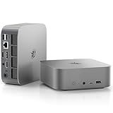 Beelink SER8 Mini PC AMD Ryzen 7 8745HS, 32GB DDR5-5600MHz 1TB PCIe4.0 SSD, AMD Radeon 780M Graphics 12core 2600MHz Gaming PC, USB4.0/ Triple Display/ WiFi6/ BT5.2/2.5Gbps LAN Mini Computer