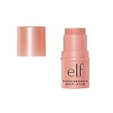 e.l.f. Monochromatic Multi Stick, Travel-Sized Luxuriously Creamy & Blendable Color, For Eyes, Lips & Cheeks, Vegan & Cruelty-Free, Glistening Peach, 0.17 Oz