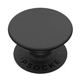 PopSockets Adhesive Phone Grip, Holder- Black