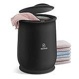 Comfier Hot Towel Warmers for Bathroom, Gifts for Dad,Him,Her, Large Towel Warmer, Heat Towels in 10 Minutes, Blanket Warmers for Home, Auto Shut Off, Bathrobes, Baby Blanket(Black)