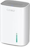 CLEVAST Small Dehumidifier for Home [2026 Upgraded], 30oz Mini Quiet Dehumidifier for Bathroom & Bedroom, Portable Compact Air Dehumidifier for Closet, RV, Camper (285 sq. ft), Not Cordless