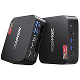 ACEMAGICIAN K1 Mini Gaming PC Ryzen 7 5700U Mini PC 16GB DDR4 512GB SSD Mini Computers (8C/16T, up to 4.3Ghz), 4K Triple Display Mini Desktop Bluetooth/WiFi6/Office