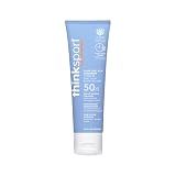 Thinksport Mineral Sunscreen SPF 50+ with Clear Zinc Oxide, Vegan, 3 Fl Oz