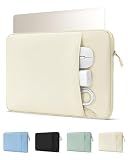 ProCase Laptop Sleeve 13" for MacBook Neo/Air/Pro 13-13.6 inch with A18/M5/M4/M3/M2/M1 Chip 2026-2016, Computer Case Also Compatible with 13" HP Dell ASUS Lenovo Acer Chromebook -Beige