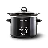 Crockpot 2-Quart Classic Slow Cooker Small Slow Cooker Black