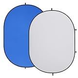 Kate Collapsible Backdrop Blue Grey Self Tape Pop Up Background