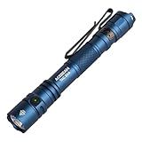 ACEBEAM TAC 2AA EDC Tactical Dual Modes Flashlight Rechargeable, 1400 High Lumens Flashlight, Dual Switch Pocket LED Flashlight, Super Bright Small Flash Light for Emergency, Camping, Home(SFT-25R HI)
