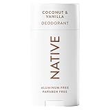 Native Deodorant Contains Naturally Derived Ingredients, 72 Hour Odor Control | Deodorant for Women and Men, Aluminum Free with Baking Soda, Coconut Oil and Shea Butter | Coconut & Vanilla