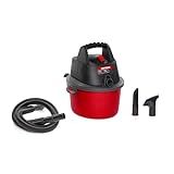 CRAFTSMAN CMXEVBE17250 2.5 Gallon 2.5 Peak HP Wet/Dry Shop Vac, Portable Shop Vacuum Wet and Dry with Filter Bag, Hose and Attachments for Cleaning in the Home