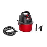 CRAFTSMAN CMXEVBE17250 2.5 Gallon 2.5 Peak HP Wet/Dry Shop Vac, Portable Shop Vacuum Wet and Dry with Filter Bag, Hose and Attachments for Cleaning in the Home
