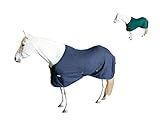 Derby Originals Classic Fleece Cooler All Season Horse Sheet & Blanket Liner | Stables & Outdoor Use (Navy, 84")