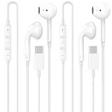 FUHAYA [Apple MFi Certified USB C Headphones for iPhone 17 16 15 Pro Max