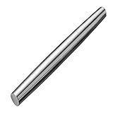 Rolling pin, Smooth Stainless Steel Rolling Pin, Rolling Pin for Baking Fondant, Pizza, Pie, Pastry, Pasta, Dough, Cookies (8.86in)