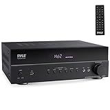 Pyle 5.2 Channel Hi-Fi Home Theater Receiver - 1000W MAX Wireless BT Surround Sound Stereo Amplifier System with 4k Ultra HD Support, MP3/USB/DAC, Ideal for Immersive Home Audio Experience
