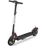 Gotrax Apex XL 8.5" Solid Tires, Max 12 Miles Range and 15.5Mph Speed, Bright Headlight and Taillight, Big LED Display, Aluminum Alloy Frame, Foldable Commuting Escooter for Adults, Black