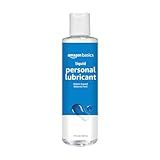 Amazon Basics Liquid Water Based Lube, 5 Fluid Ounce, Natural Feeling Personal Lubricant, Easy to Clean, Toy Friendly, Condom Compatible, 1 Pack