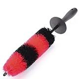 Fitosy Wheel Rim Brush, Soft Bristle Long Car Tire Detailing Washing Tool for Exhaust Tips Engine, Vehicle Motorcycles Auto Truck SUV RV, No Scratches