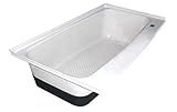 ICON 00480 Bath Tub TU600RH - Right Hand Drain, Polar White