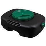 Scepter AM06984 12 Quart Oil Drain Pan with Lid, Filter Drain Screen, and Pour Spout for Automotive Fluids Including Engine Oil, Anti-Freeze, Transmission Fluid and More, 13" x 17-1/4" x 6"