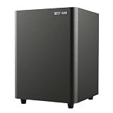 BESTISAN Powered Subwoofer, Deep Bass Sub, Down Firing Subs, Easy Setup with Home Theater System, Receiver, Speakers, Coaxial Cable Included, RCA, LFE, AUX Input, High-Level Speaker Input & Output