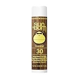 Sun Bum SPF 30 Sunscreen Lip Balm, Coconut - 0.15 oz Stick