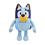 Bluey Sound Effects Talking Stuffed Plush, 13” Soft Musical Toys for Toddlers, Interactive Stuffed Animal with 9 Different Phrases, Musical Toys for Kids