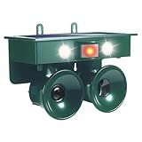 2026 Solar Ultrasonic Bird Repellent Devices Pigeon Repeller Outdoor with Flash Light, Ultrasonic Animal Repellent Device with Motion-Sensor, Bird Repellent to Keep Birds Goose Away from Patio Farm