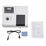 721 LDC Digital Lab Visible Spectrophotometer, 350-1020nm Tungsten Lamp Lab Equipment, Benchtop Lab Spectrometer Analytical Device, with 4 LCD Display 110V Wavelength Accuracy±2nm