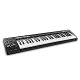M-AUDIO Keystation 49 MK3 - Synth Action 49 Key USB MIDI Keyboard Controller with Assignable Controls, Pitch and Mod Wheels, and Software Included