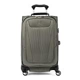 Travelpro Maxlite 5 Softside Carry-On Luggage Spinner, Green, 21-Inch