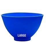 LA MIERE Dark Blue Dental Mixing Bowl, Mixing Plasters- Large 5.25" (d) x 3" (h) 550 ml/cc