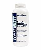 Fresh Butt Body Powder for Women & Men - Anti-Chafing, Anti-Itch, Odor & Sweat Absorbing + Calamine - Friction Fighting, Talc-Free, Unscented, 6oz