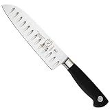 Mercer Culinary M20707 Genesis 7-Inch Santoku Knife,Black