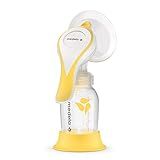 Medela Manual breast pump with Flex Shields Harmony Single Hand for More Comfort and Expressing More Milk