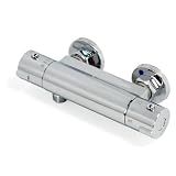 4" RV Thermostatic Shower Faucet Valve, Metal Camper Shower Faucet Valve