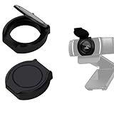 2 Pack Universal Webcam Cover, Desktop Computer External Webcam Lens Covers Shutter Cap Hood, Streaming Web Camera Privacy Cover Clip Compatible with Logitech HD Pro Webcams C270/C615/C920/C930e/C922X