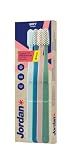 Jordan* ® | Green Clean Manual Toothbrush | Sustainable, Scandinavian Design, Soft Bristles, Mixed Colors | 4 Units